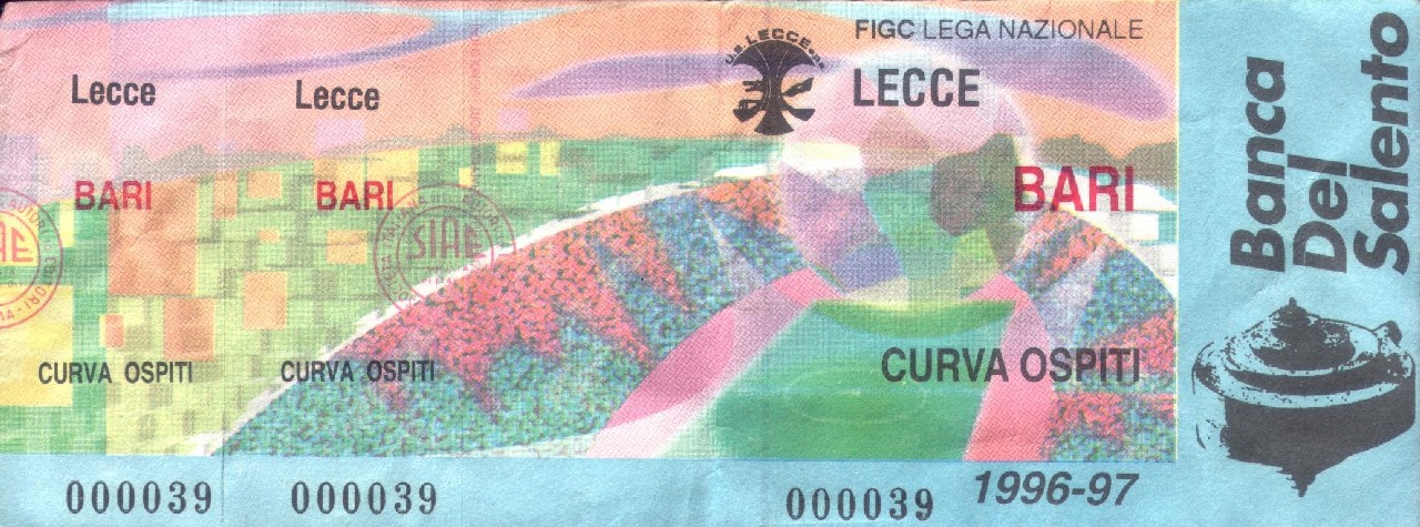 Lecce-Bari 1996-1997