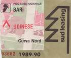 Bari-Udinese 89-90